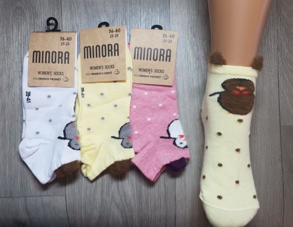 Шкарпетки жіночі повсякденні 0356 р. 36-40 в асортименті 