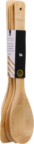 Набір кухонного приладдя бамбук 4 шт.