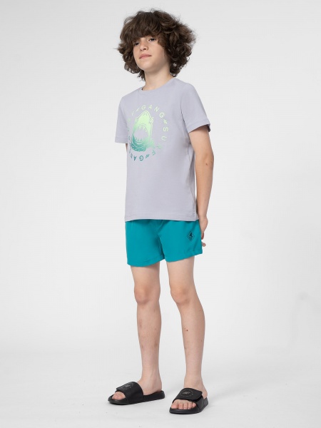 Шорты 4F 4FJSS23UBDSM018-47S р. 134-140 зеленый