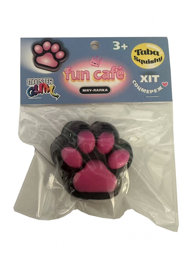 Іграшка-антистрес Monster Gum Fun Cafe Taba Мяу-лапка T26183