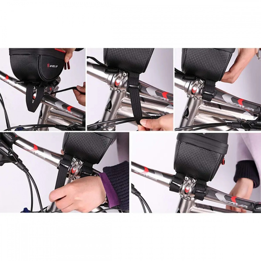 Велосумка-кейс ROCKBROS E010-4BKY Bag черный