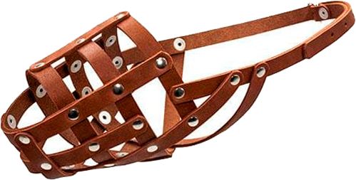 Намордник Collar мягкий (ротвейлер сука, лабрадор) коричневый