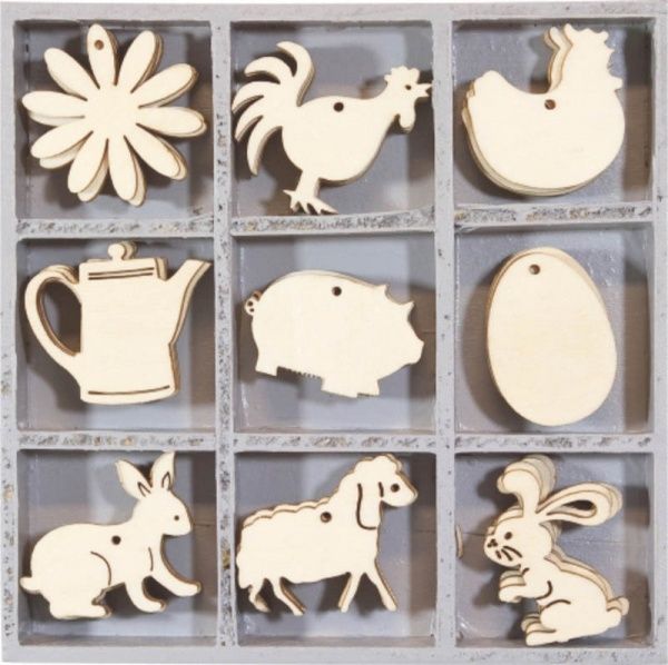 Набір заготовок Ферма 10,5x10,5 см 45 шт. Knorr Prandell 