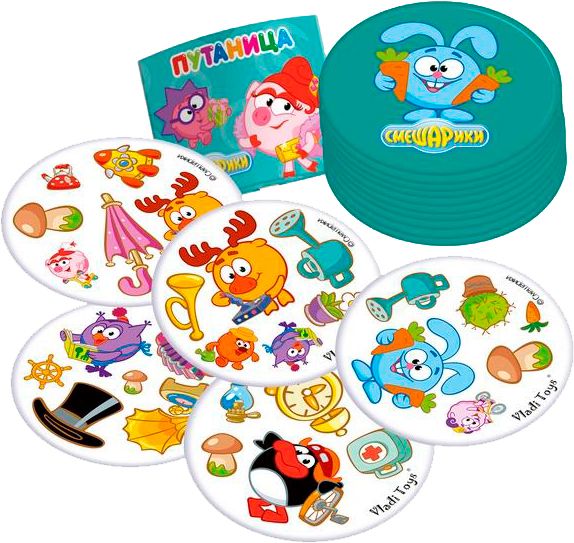 Гра настільна Vladi Toys Смішарики Плутанина VT8022-01