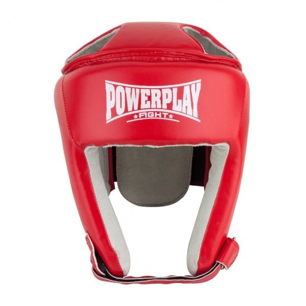 Шолом боксерський PowerPlay тренувальний уні. S червоний PP_3084 р. S 