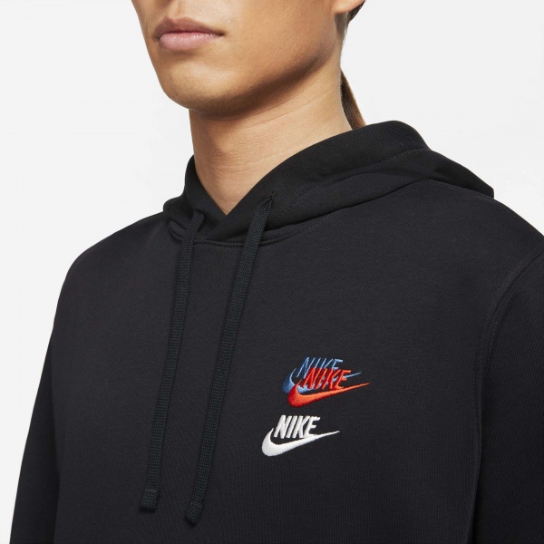 Джемпер Nike M NSW SPE+ FT PO HOODIE M FTA DD4666-010 р. M чорний