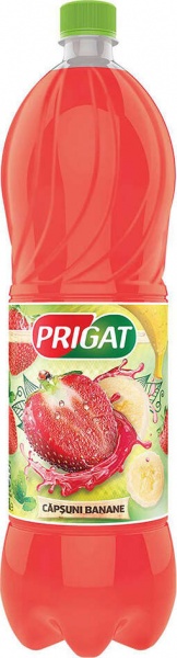 Сок Prigat Бананово-клубничный 1,75л 