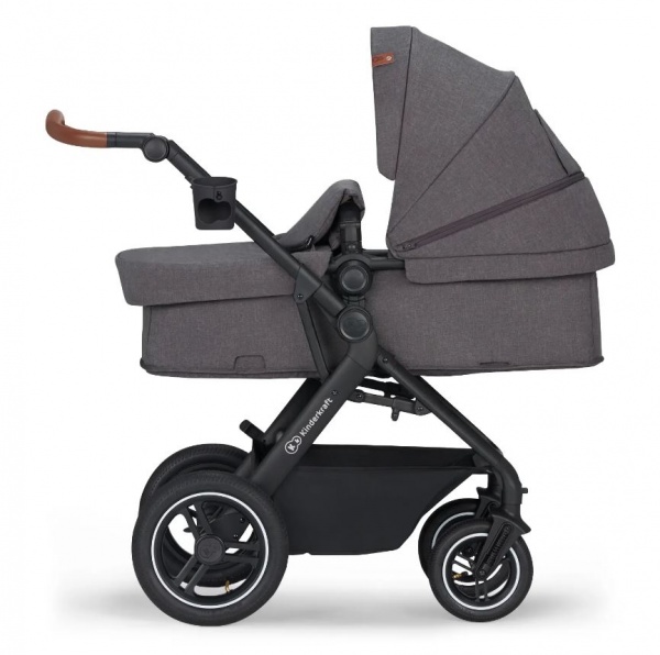 Коляска 3 в 1 Kinderkraft B-Tour Ash Gray KSBTOU00DGR3000 