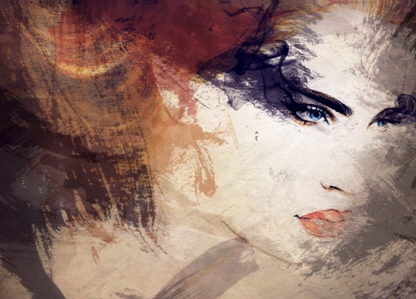 Репродукція Жінка абстракція 50x70 см Арт Фемелі 