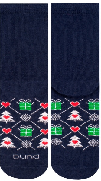Носки унисекс Duna 4109 р. 24-26 темно-синий 