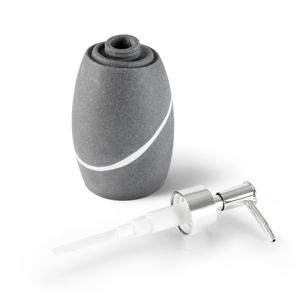 Дозатор для жидкого мыла MVM Crimea BA-13 280 мл серый