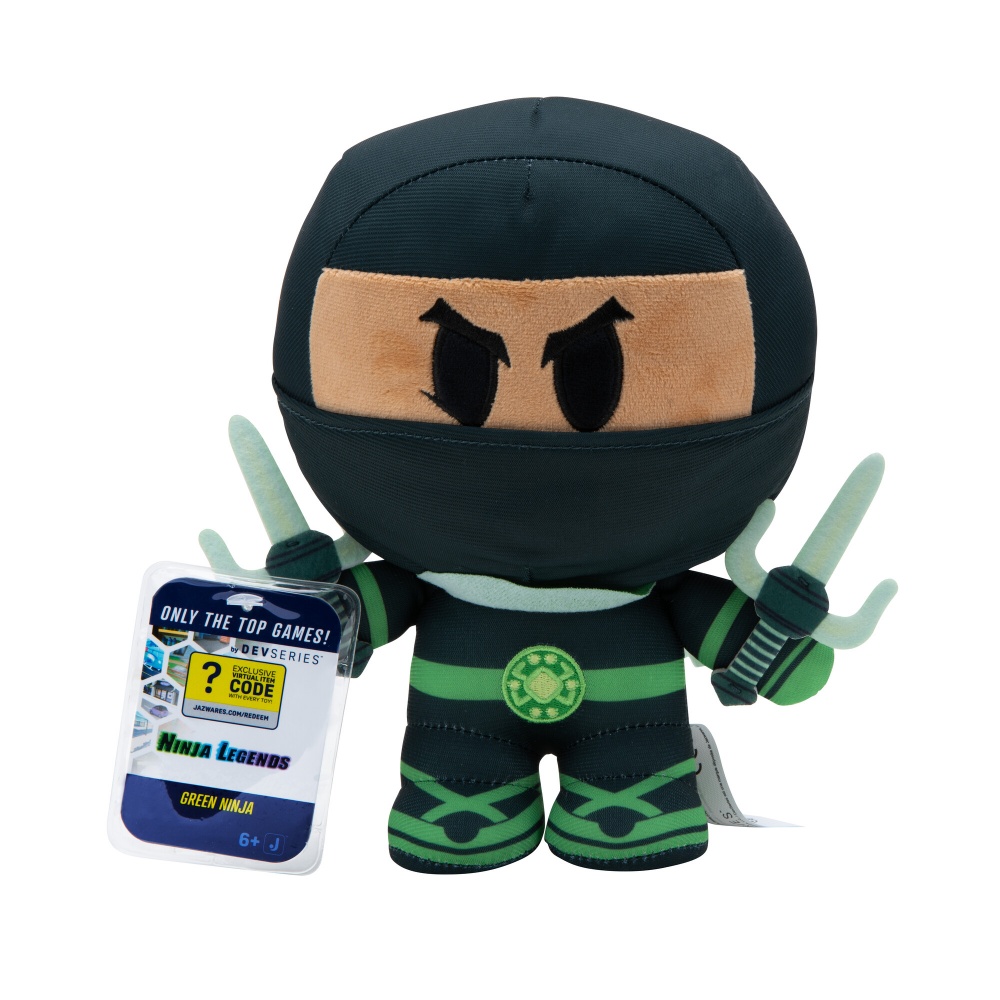 Мягкая игрушка DevSeries Collector Plush Ninja Legends: Green Ninja S1 20 см CRS0016