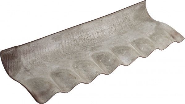 Гребінь волокнистоцементний IFCEM КС-2 1130х385 мм коричневий