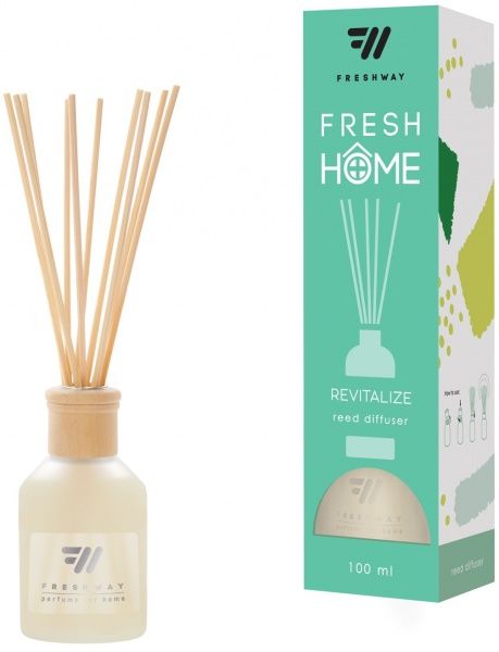 Аромадиффузор для дома FRESHWAY Revitalize Тонизующее восстановление 100 мл 