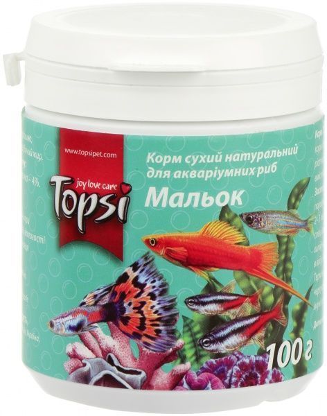 Корм Topsi Малек 100 г