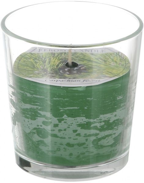 Свеча в стакане Карпатский лес Feroma Candle
