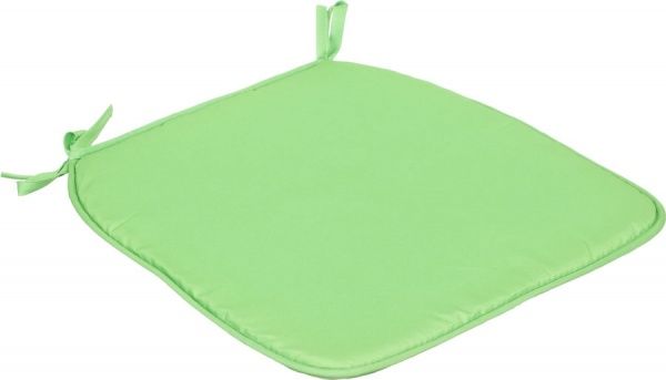 Набор подушек на стул однотонный зеленый 38х38х1,7 см