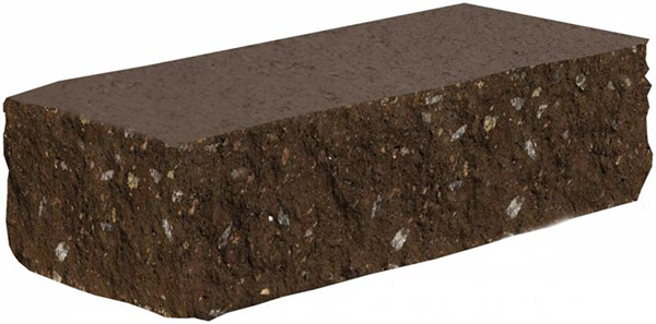 Кирпич угловой Рустик 100x225x65 мм венге ЗЖБК им. С. Ковальской