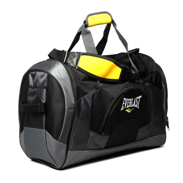 Спортивная сумка Everlast Training EVB03 77 л черный с серым 