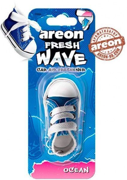 Ароматизатор подвесной АРЕОН Фрэш вейв (кеды) Океан