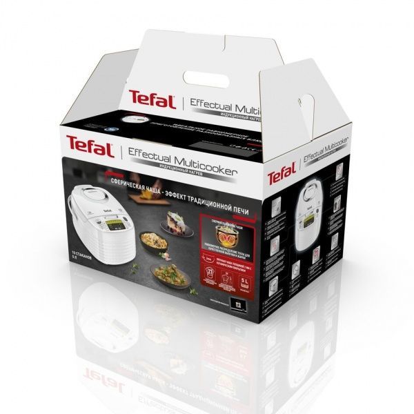 Мультиварка Tefal RK745132 Effectual Spherical Bowl 