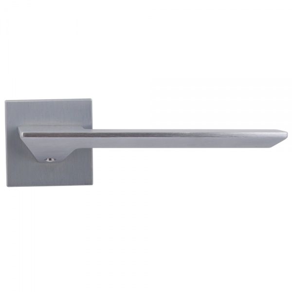 Ручка на розетке RDA HORIZON браш матовый хром