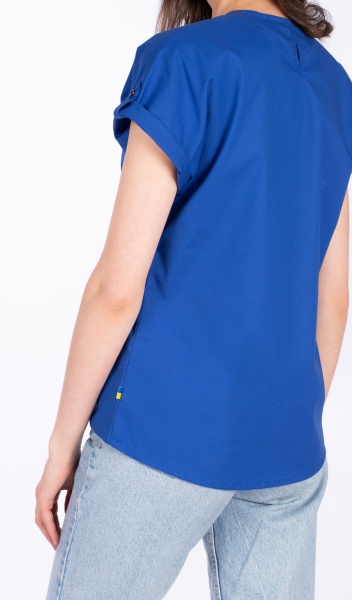 Блуза Эдельвика Тризуб р. M синий 80-22/00