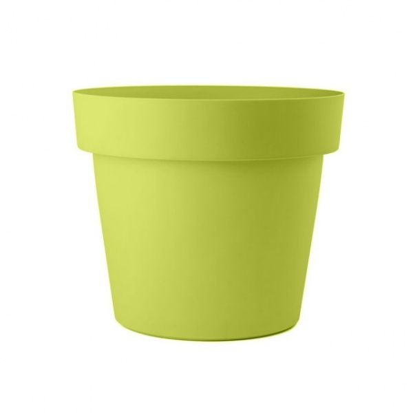 Горщик пластиковий Мелроуз 50 см круглий 50л ківі 