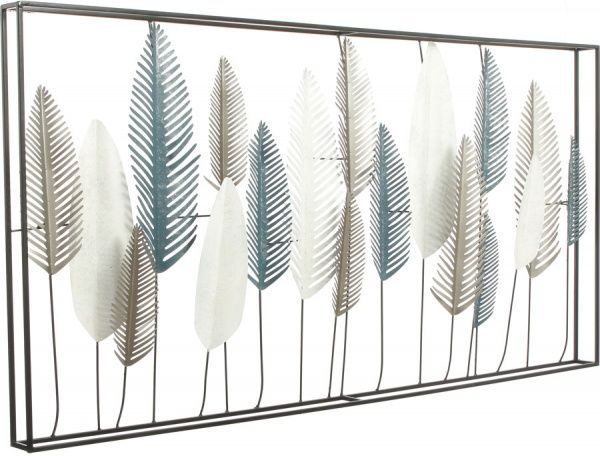 Декор настенный Forest 135x69 см серый 