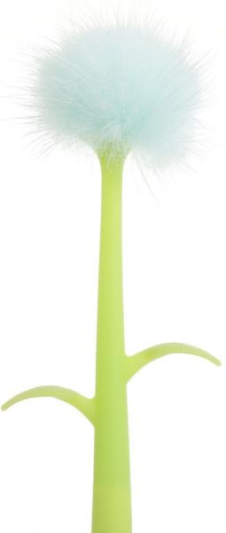 Ручка гелевая Одуванчик голубой 