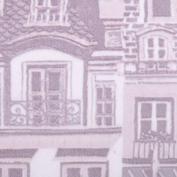 Подушка декоративная Montmarte 45x45 см фиолетовый с белым La Nuit 