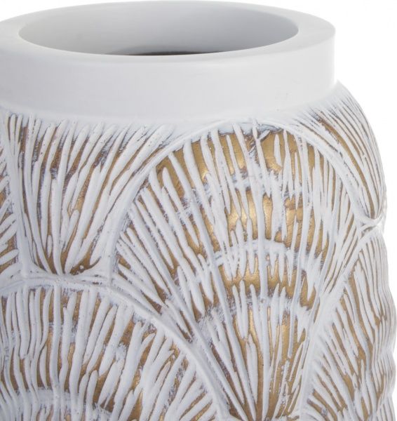 Ваза Лайт B 14х14х50 см біла