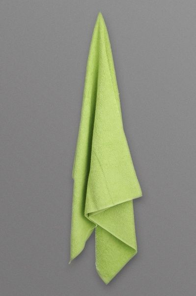 Рушник махровий 70x130 см зелений 