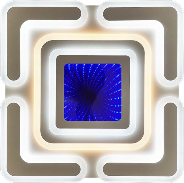 Люстра светодиодная Hopfen Sigurd с пультом ДУ (Plexiglas) 110 Вт белый 