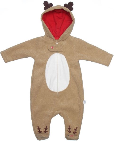 Комбінезон дитячий Фламінго святковий 425-902 р.62 бежевий 