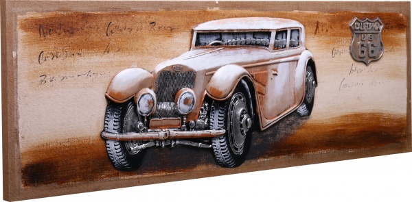 Картина Ретро кар 150x50 см F711A 