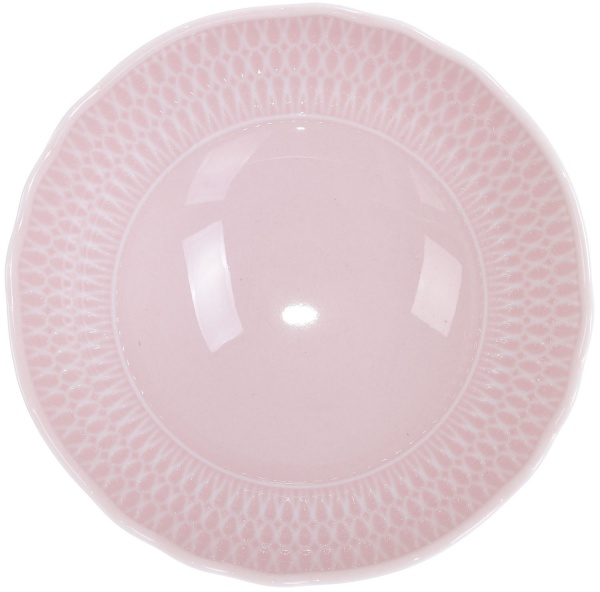 Салатник Sofia 17 см фарфоровый розовый Cmielow