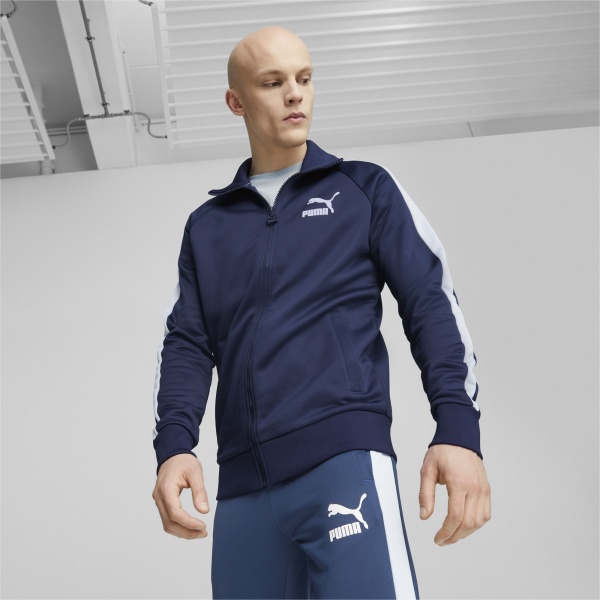 Джемпер Puma T7 ICONIC TRACK JACKET (S) PT 53948415 р.S синій