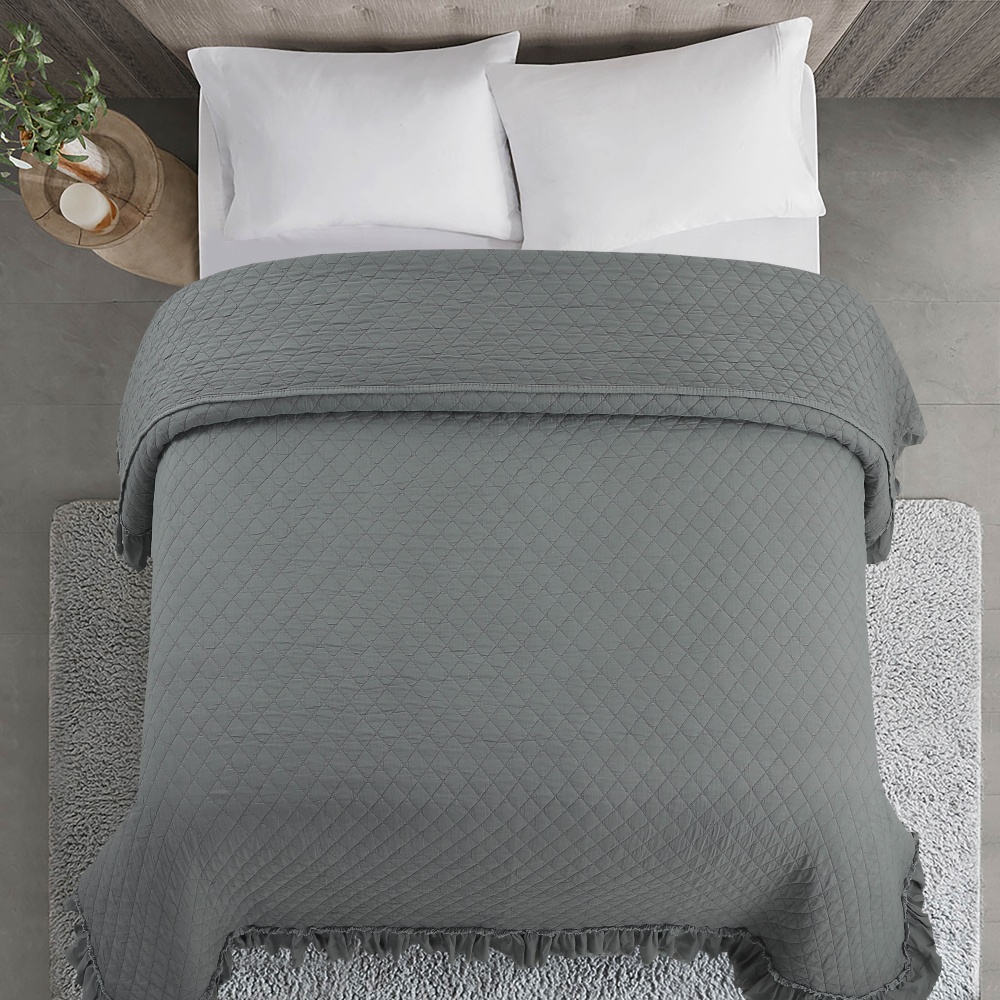 Покривало Riviera 160x220 см La Nuit сірий