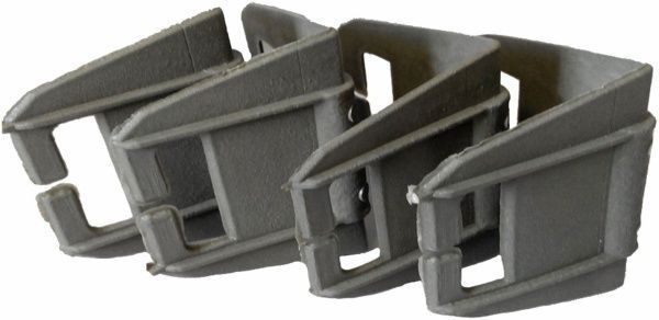 Защитный уголок для ленты  45 мм квадратный