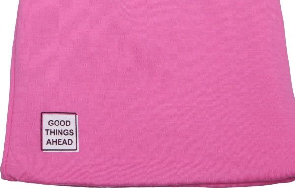 Шапочка детская Роза для девочки р.50-52 розовый 