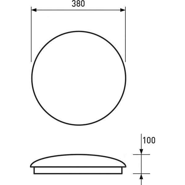 Світильник світлодіодний Eurolamp Decolight 30 Вт білий 4000 К 