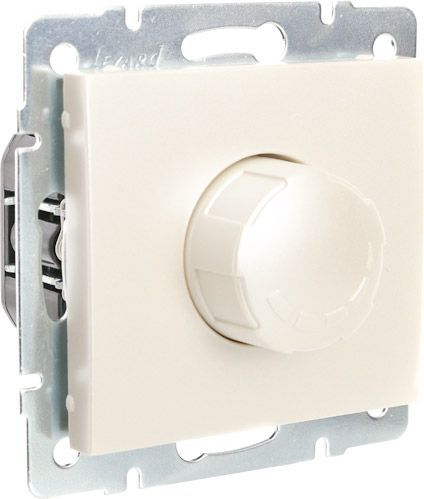 Светорегулятор поворотный Lezard Rain 800Вт IP20 жемчужно-белый 703-3088-115