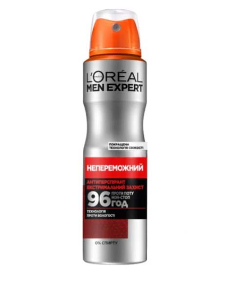 Дезодорант-антиперспирант для мужчин L'Oreal Paris Men Expert Непобедимый 50 мл