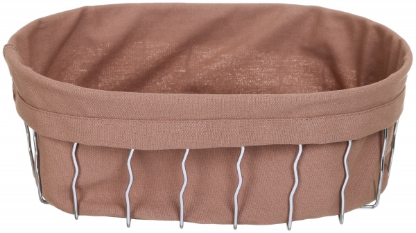 Корзинка для хлеба Marocco 28 см овал латте S-E548122-M Flamberg Premium 