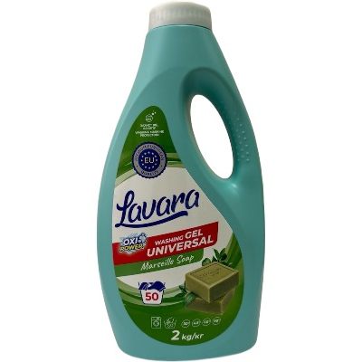 Гель для машинной и ручной стирки Lavara Marseille Soap 2 л