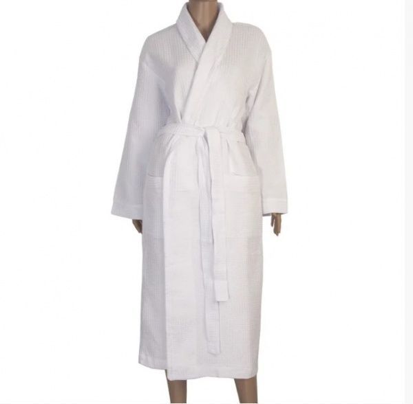 Халат вафельный Ярослав Люкс р. 48-50 белый 
