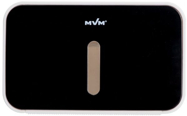 Держатель для туалетной бумаги MVM BP-15 белый/черный