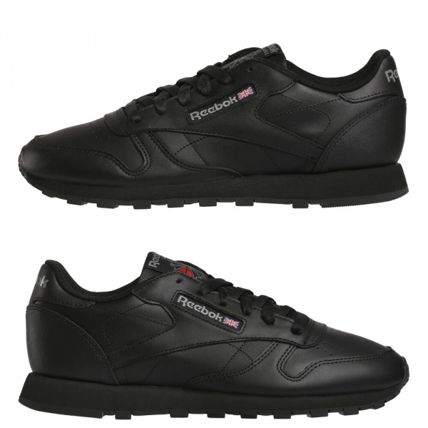 Кросівки Reebok CL LTHR 3912 р.36 чорний
