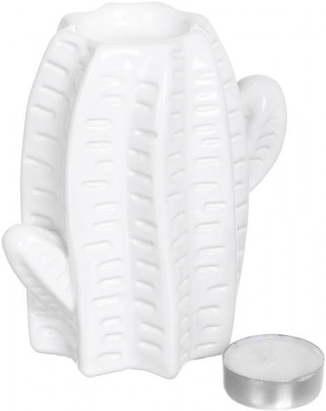 Свічник Кактус WW 2706-13,5 білий Eterna